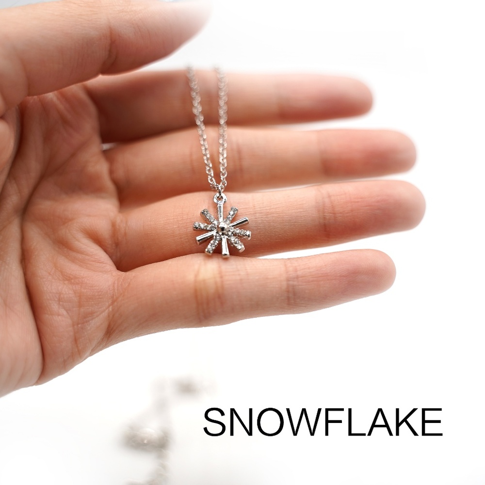 CatstoneNYC Tiny Pendant Silver Necklace for Women